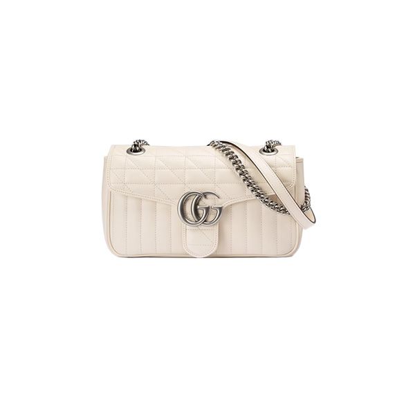 Túi Xách Gucci GG Marmont Small White 446744