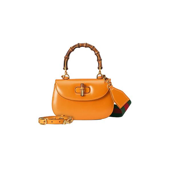 Túi Xách Gucci Bamboo 1947 Small Yellow 675797