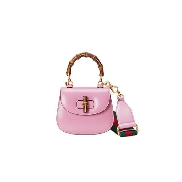 Túi Xách Gucci Bamboo 1947 Small Pink 675797