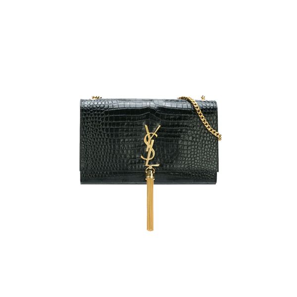 Túi Xách YSL Kate Medium Crocodile Black