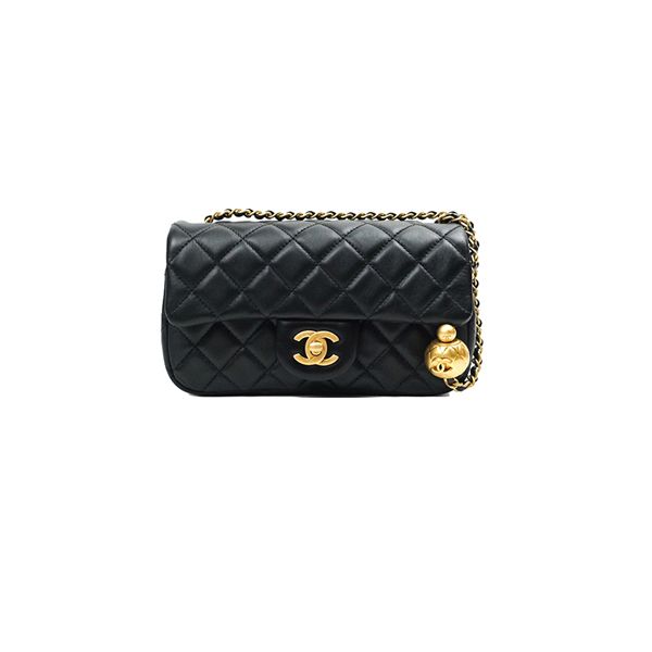 Túi Xách Chanel Flap Bag Mini Lambskin Black