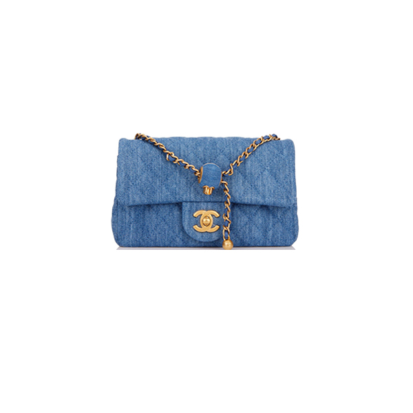 Túi Xách Chanel Flap Bag Mini Denim