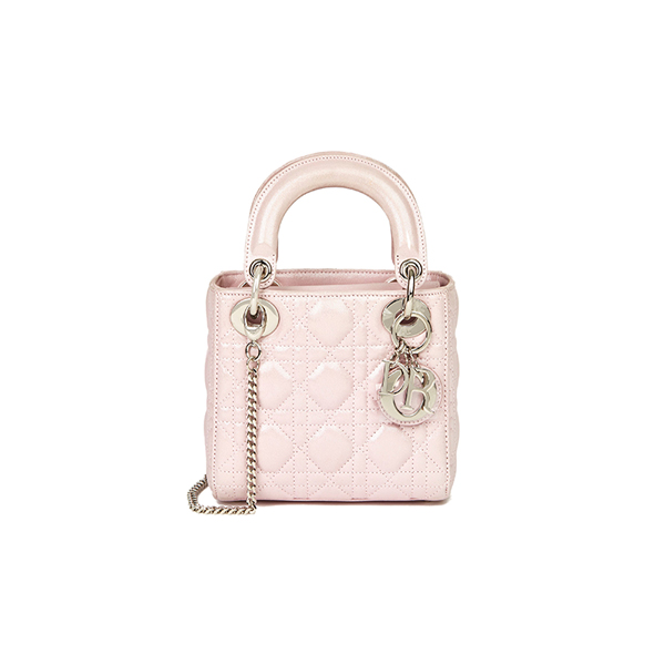 Túi Xách Dior Lady Mini Caflskin Pink