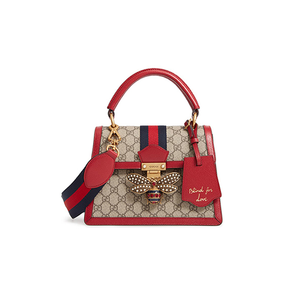 Túi Xách Gucci Queen Margaret Bee Red 476541