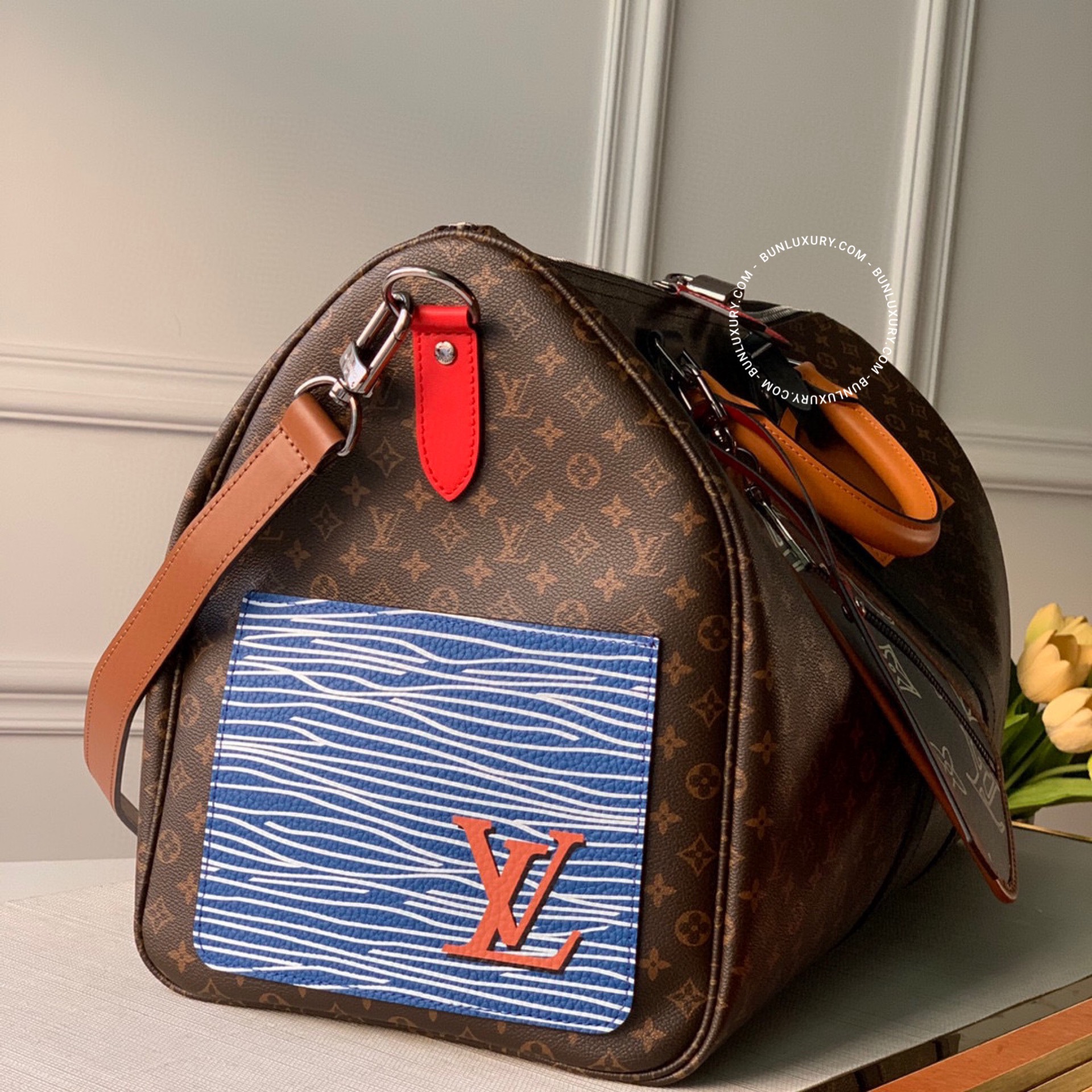 Túi Xách Louis Vuitton Keepall Bandoulière 50 Monogram M56855