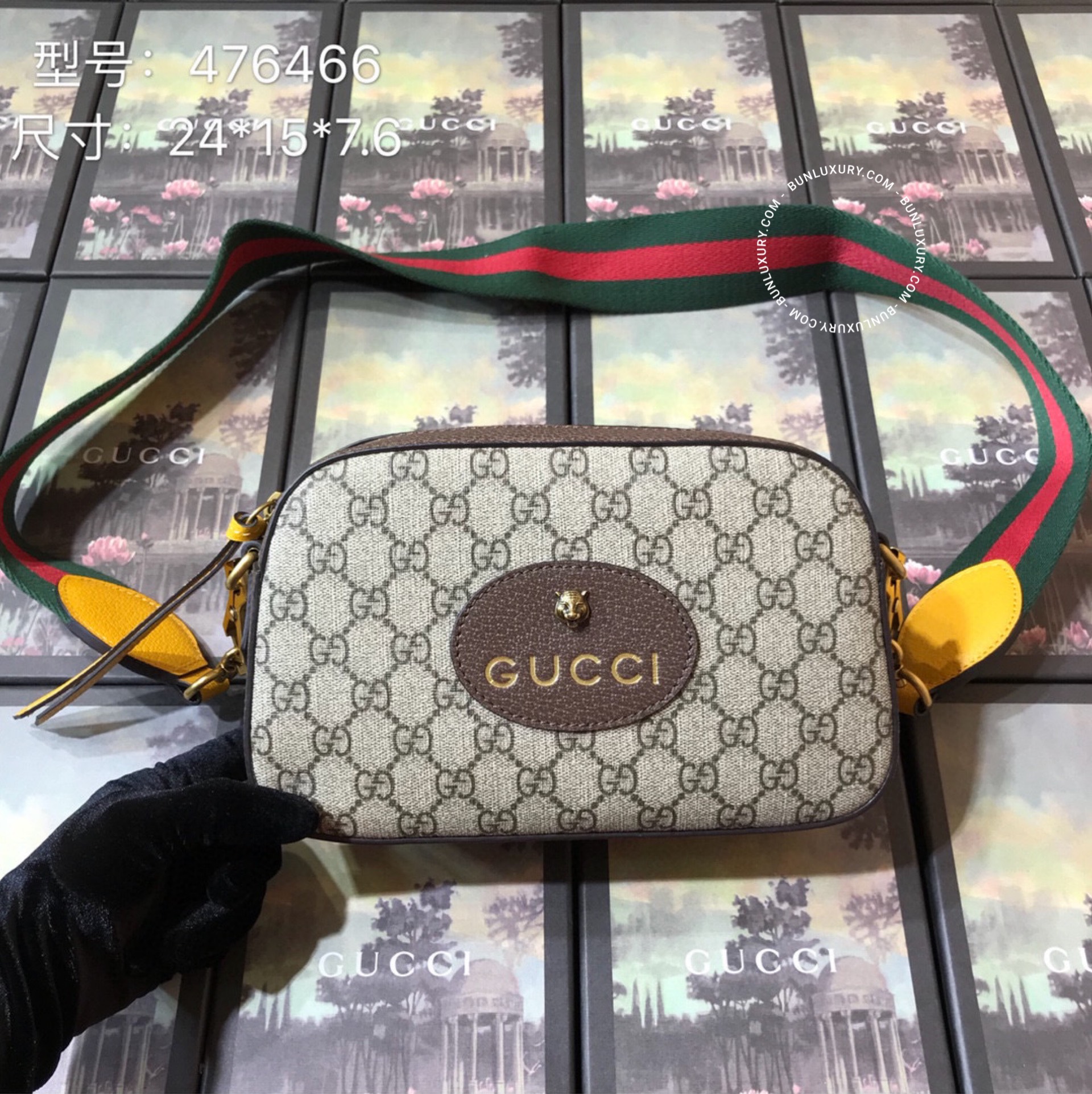 Túi Xách Gucci Neo Vintage GG Supreme Messenger 476466