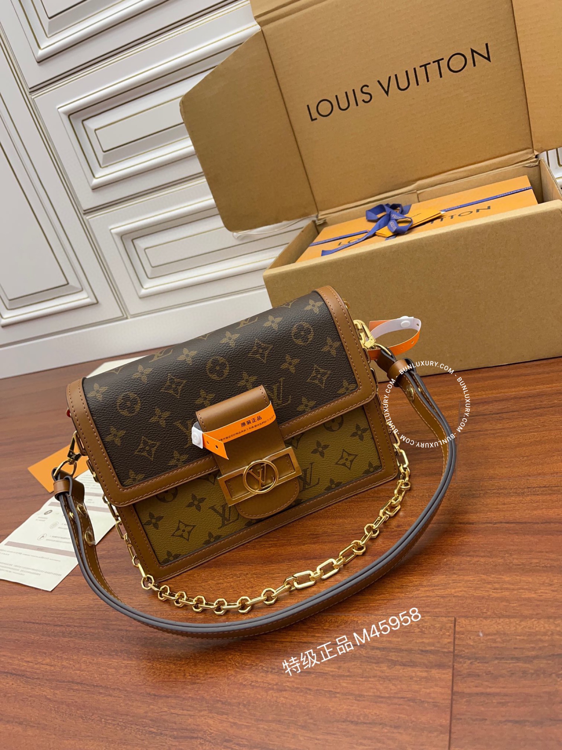 Túi Xách Louis Vuitton Dauphine Mm Monogram M45958